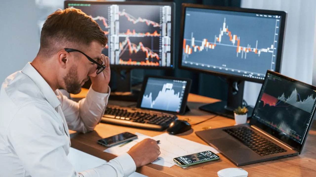 Stressed-out Stock Market Investor